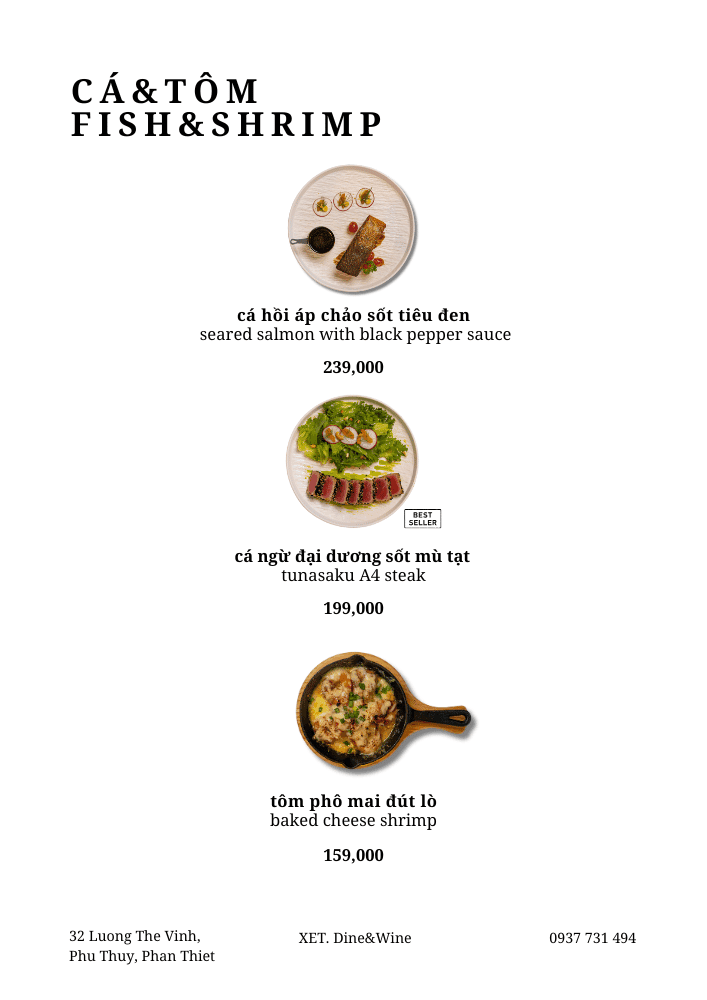 Menu page 6