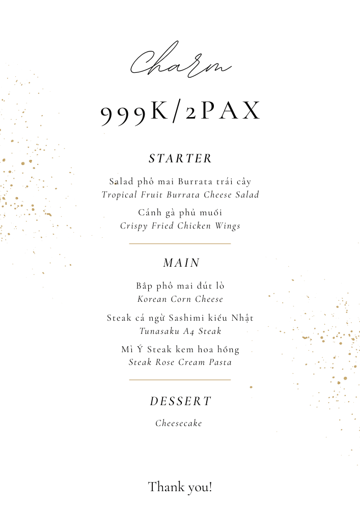 Menu page 10