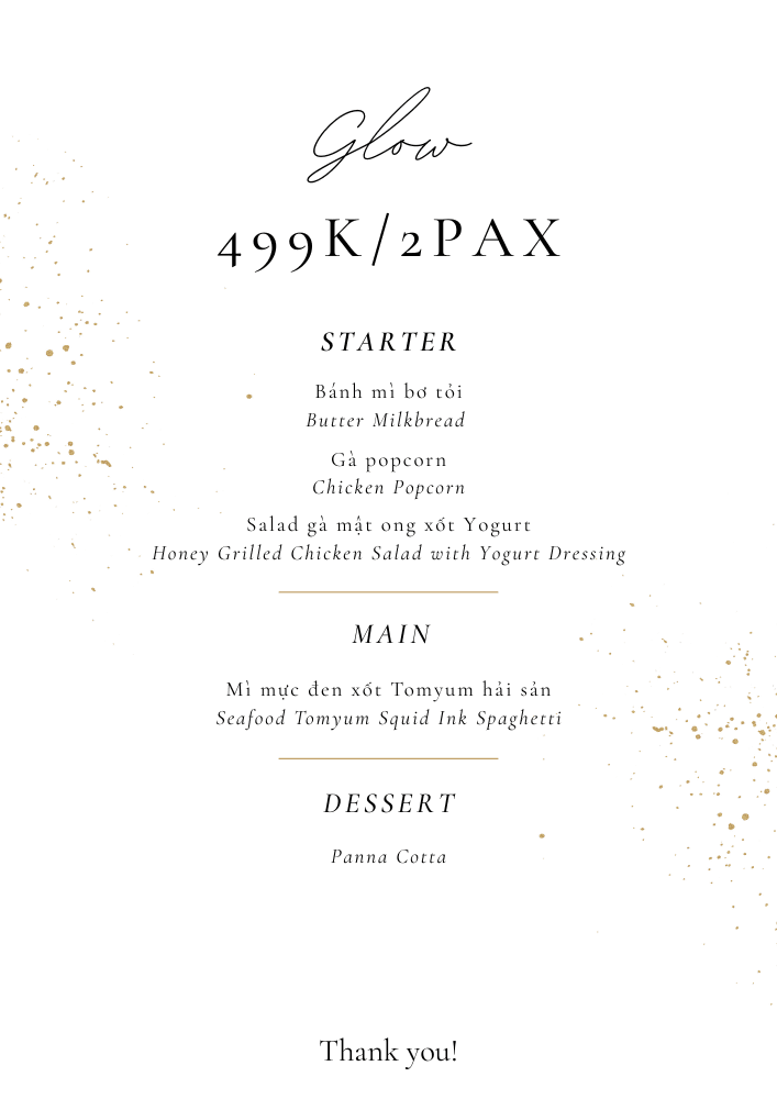 Menu page 3