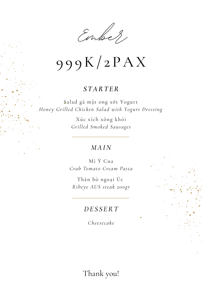 Menu page 8